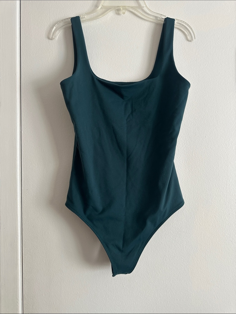 Thong bodysuit - Deep green